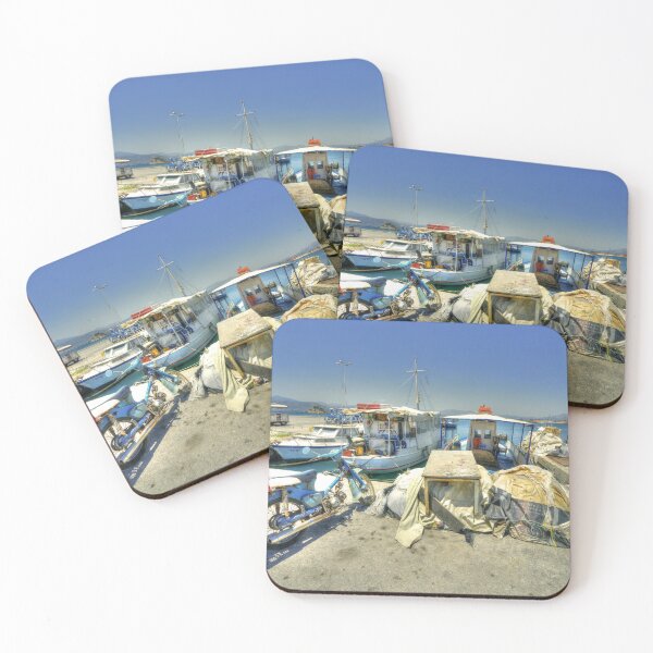 Item preview, Bike and Boats at Nafplion Harbour designed and sold by hawkie.