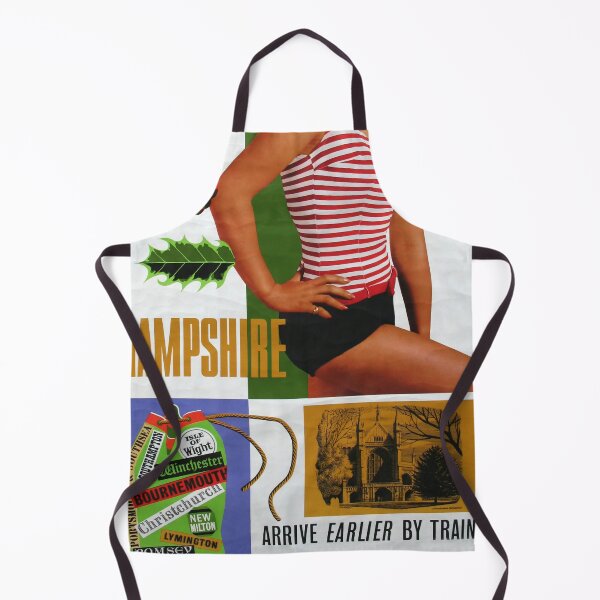 Item preview, Railway Poster Hampshire designed and sold by stickart-marek.