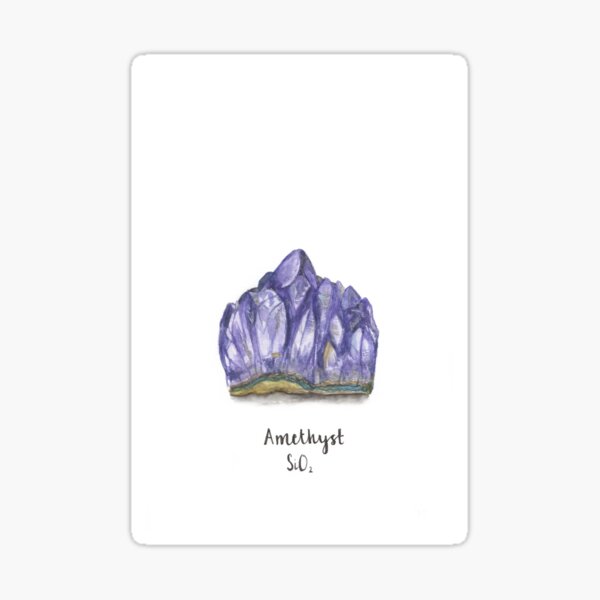 Amethyst Sticker