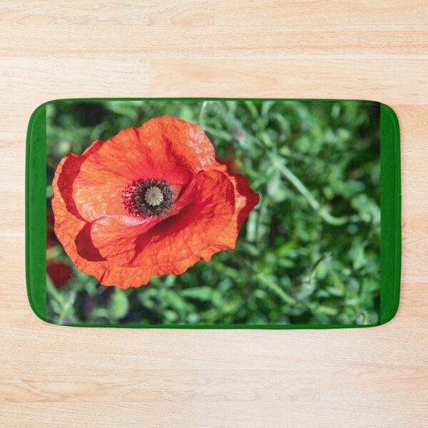 Item preview, Beautiful red poppy flower designed and sold by krisgreenwood.