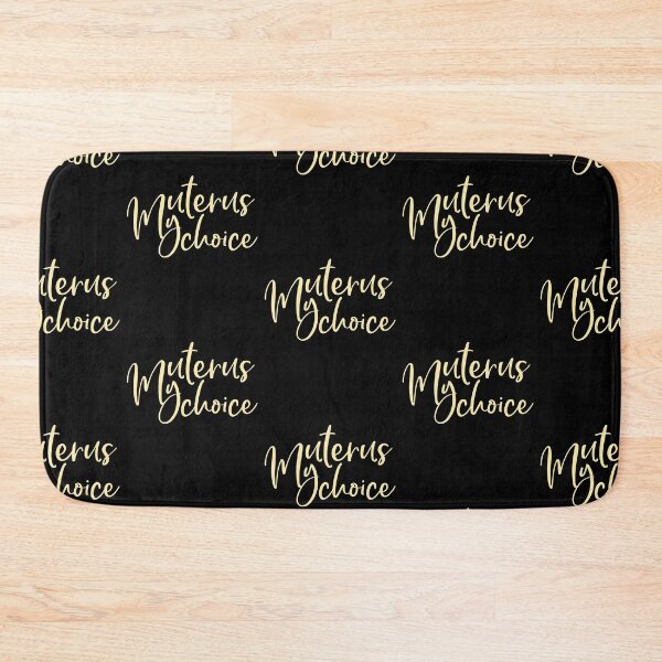 Item preview, My uterus my choice pro-choice funny Novelty Gift  designed and sold by Akmloza.
