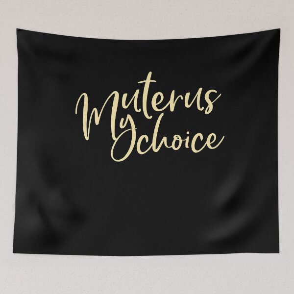 Item preview, My uterus my choice pro-choice funny Novelty Gift  designed and sold by Akmloza.