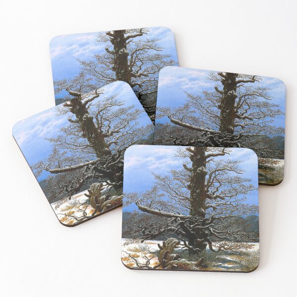 Item preview, Oak tree in the snow - Caspar David Friedrich designed and sold by TemporaryArt.