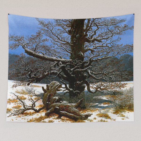 Item preview, Oak tree in the snow - Caspar David Friedrich designed and sold by TemporaryArt.
