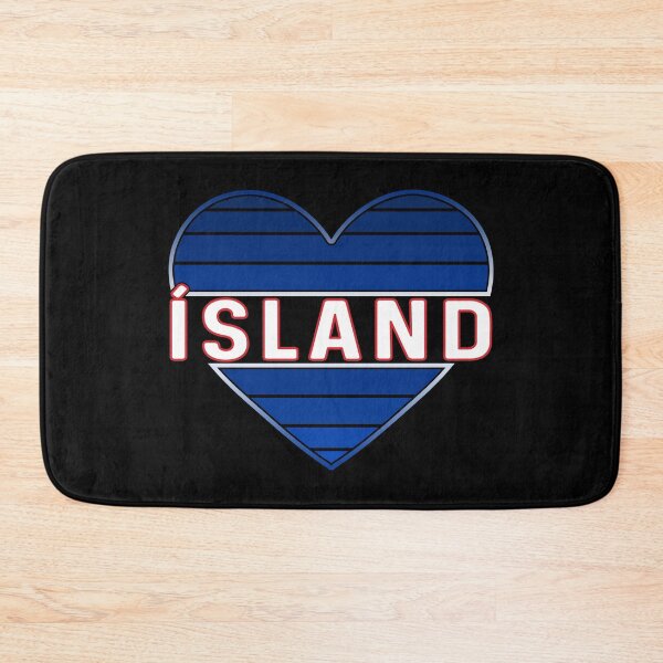 Item preview, Ég elska Ísland, Icelander Heart designed and sold by Celticana.