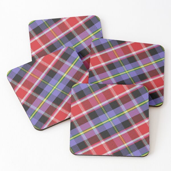 Item preview, Red and Purple Diagonal Tartan design designed and sold by cgroenewald.