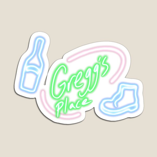 Item preview, The Mighty Boosh Old Gregg’s Place neon sign designed and sold by thebcarts.