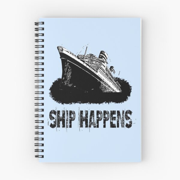 Item preview, Funny Titanic Sinking Vintage Cruise Ship Happens Atlantic Ocean Voyage  designed and sold by TopTeeShop.