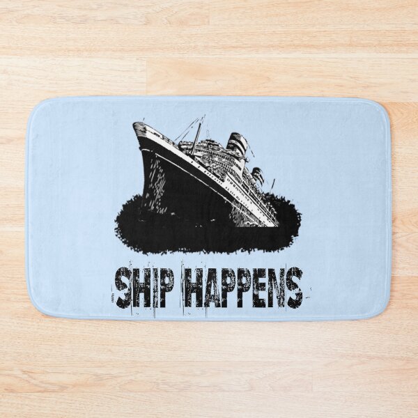 Item preview, Funny Titanic Sinking Vintage Cruise Ship Happens Atlantic Ocean Voyage  designed and sold by TopTeeShop.