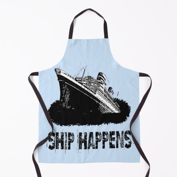 Item preview, Funny Titanic Sinking Vintage Cruise Ship Happens Atlantic Ocean Voyage  designed and sold by TopTeeShop.