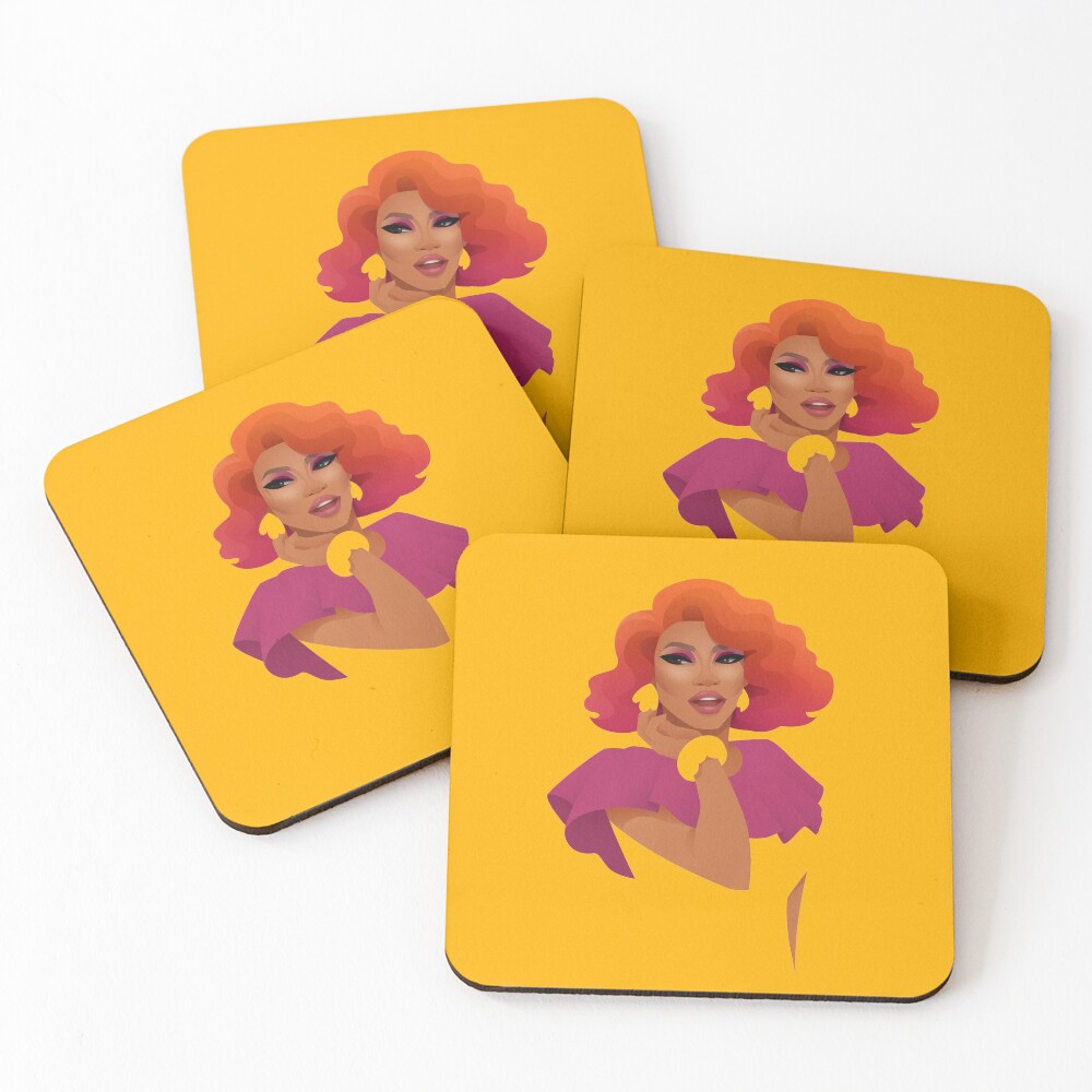 Item preview, Coasters (Set of 4) designed and sold by RikDrawsThings.