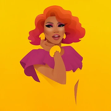 Artwork thumbnail, Jujubee by RikDrawsThings