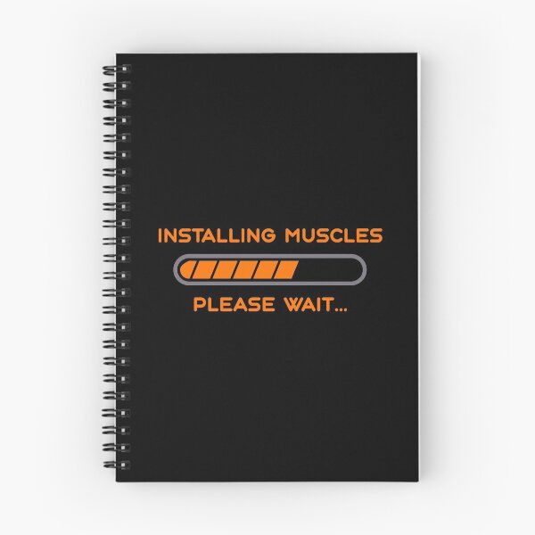 Item preview, Installing Muscles Please Wait designed and sold by K-icon.