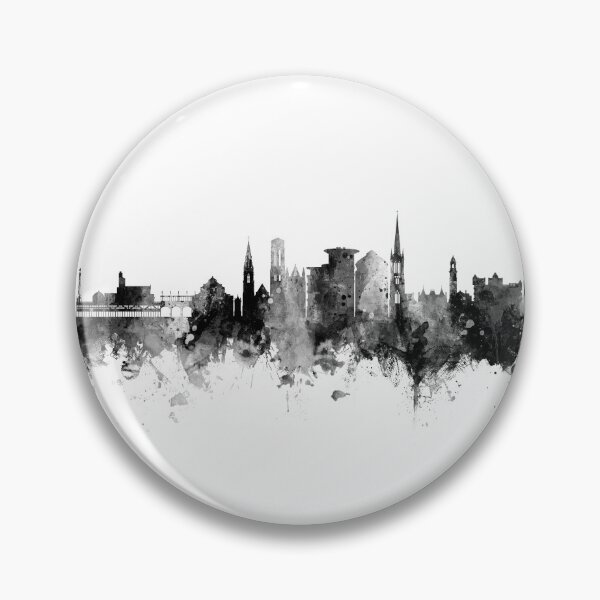 Artikelvorschau, Bournemouth England Skyline entworfen und verkauft von ArtPrints.