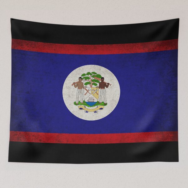 Item preview, Belize Flag designed and sold by Patriots-flag.