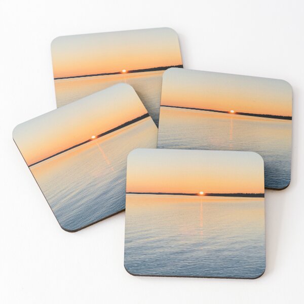 Item preview, Sunrise over big lake designed and sold by Sasas Design.
