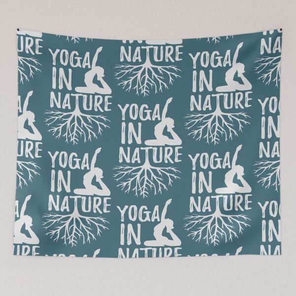Item preview, Yoga in nature designed and sold by CokeyPanda.