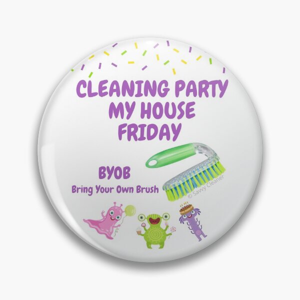 Artikelvorschau, Putzparty Mein Haus Freitag Hauswirtschaft Geschenk entworfen und verkauft von SavvyCleaner.
