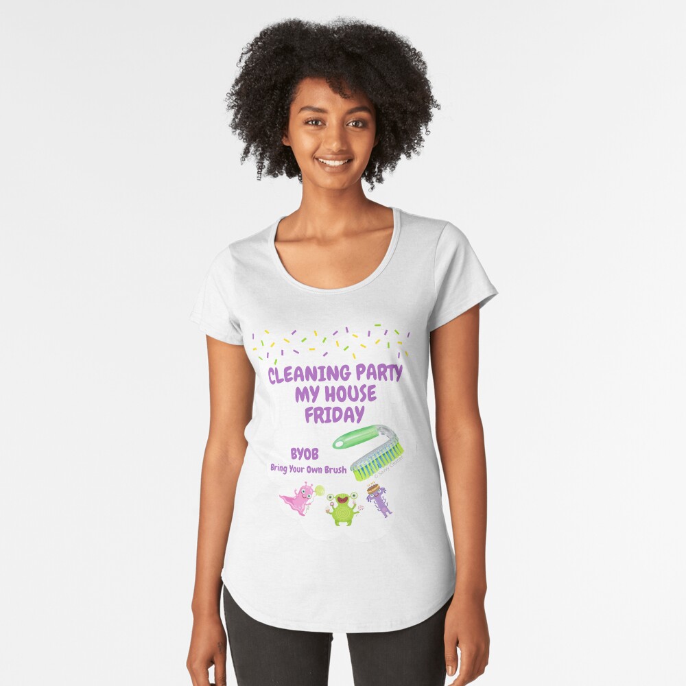 Item preview, Premium Scoop T-Shirt designed and sold by SavvyCleaner.