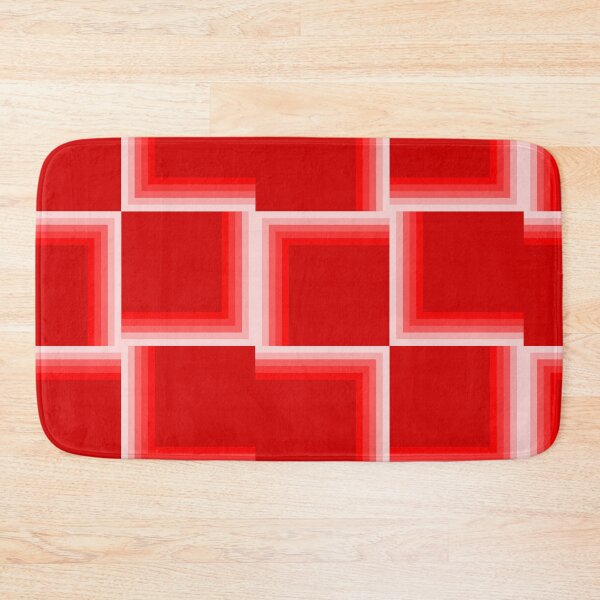 Item preview, Best Red Colored Geometric Square Pattern designed and sold by Patternsdesign.