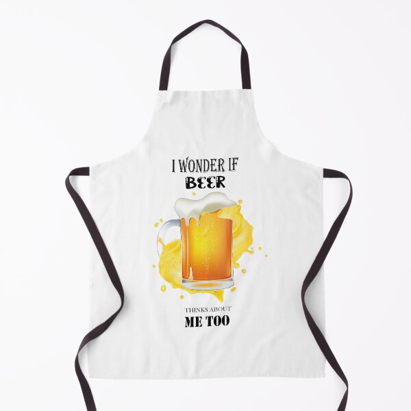 Item preview, DamnHotGifts. I Wonder If Beer Thinks About Me Too, Beer Lover, Funny Gifts For Dad Birthday Gift For Him designed and sold by Whisov.