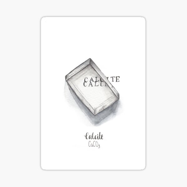 Calcite Sticker