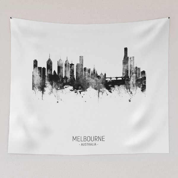 Item preview, Melbourne Australia Skyline designed and sold by ArtPrints.