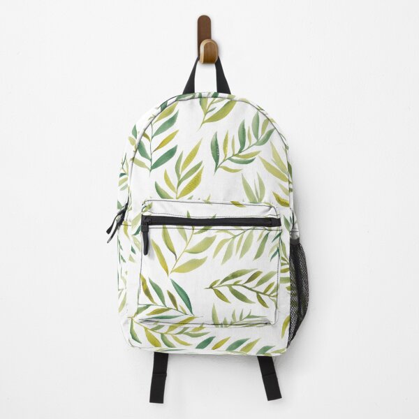 Item preview, tropical leaf pattern greenery watercolor designed and sold by GirlyTrend.