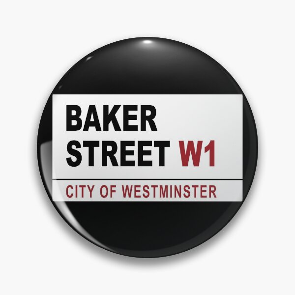 Item preview, Baker Street Sign designed and sold by rogue-design.