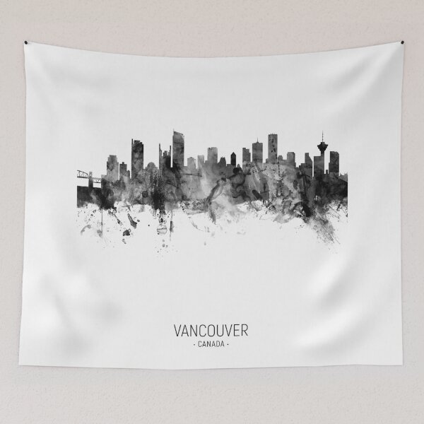 Artikelvorschau, Vancouver Canada Skyline entworfen und verkauft von ArtPrints.
