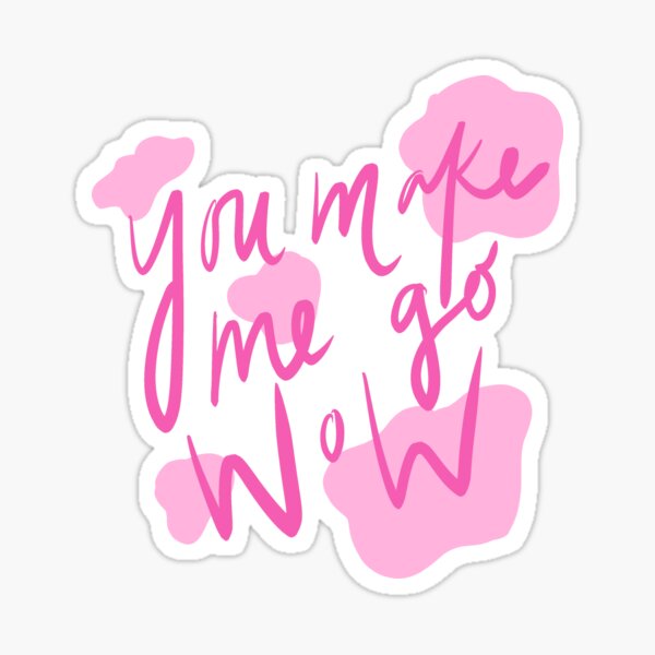 "Strawberry cow lyrics" Sticker by RyannaLarson Redbubble