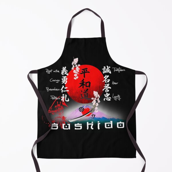 Item preview, 7 Virtues of Bushido, Budo Martial Arts designed and sold by Zanshin-Art.
