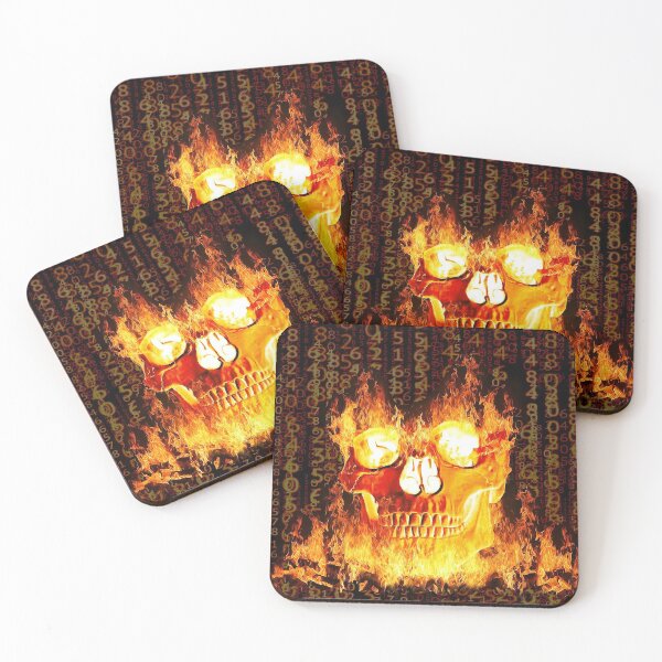 Item preview, Human Skull Fire designed and sold by Irina Polyanskaya.