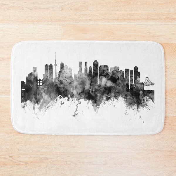 Artikelvorschau, Tokyo Japan Skyline entworfen und verkauft von ArtPrints.