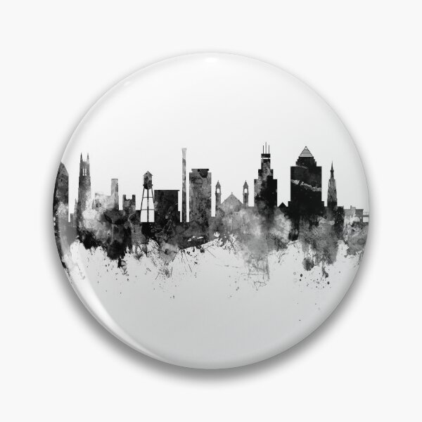 Artikelvorschau, Durham North Carolina Skyline entworfen und verkauft von ArtPrints.