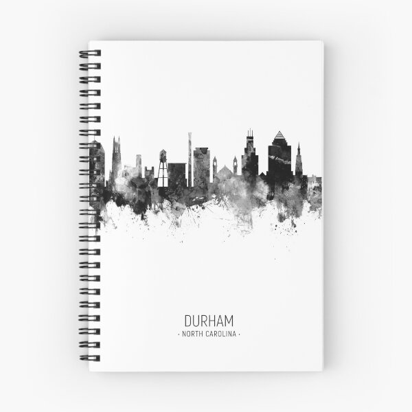 Artikelvorschau, Durham North Carolina Skyline entworfen und verkauft von ArtPrints.