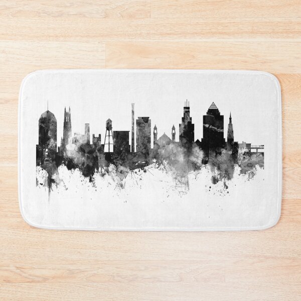 Artikelvorschau, Durham North Carolina Skyline entworfen und verkauft von ArtPrints.