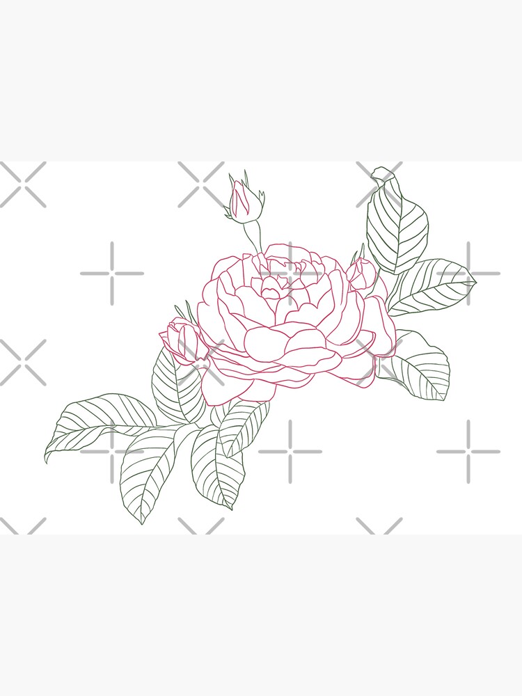 "LA VIE EN ROSE" Sticker for Sale by JMC111 Redbubble