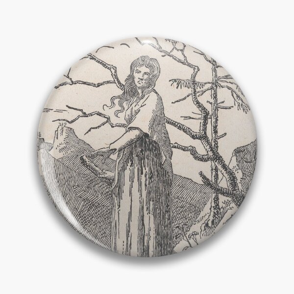 Item preview, Woman with a raven designed and sold by TemporaryArt.