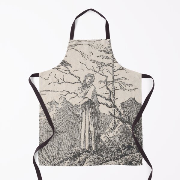 Item preview, Woman with a raven designed and sold by TemporaryArt.