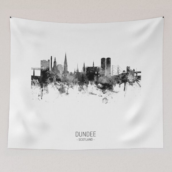 Item preview, Dundee Scotland Skyline designed and sold by ArtPrints.