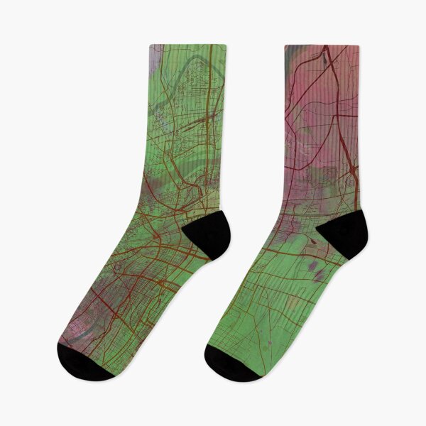 Item preview, Osaka Japan Street Map Green Planet  designed and sold by IvonDesign.