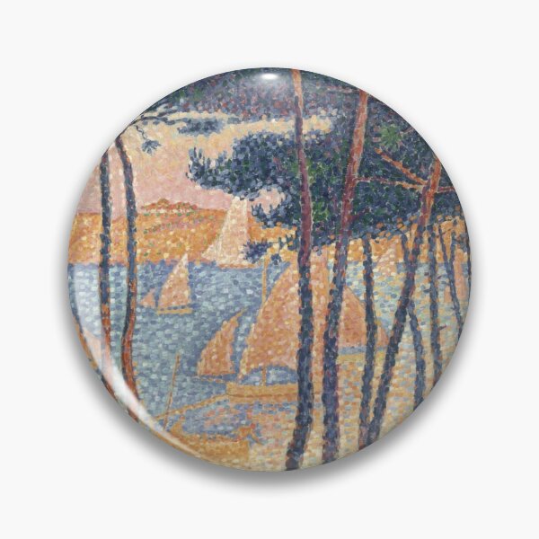 Item preview, Paul Signac - Sails and Pines designed and sold by vakashop.