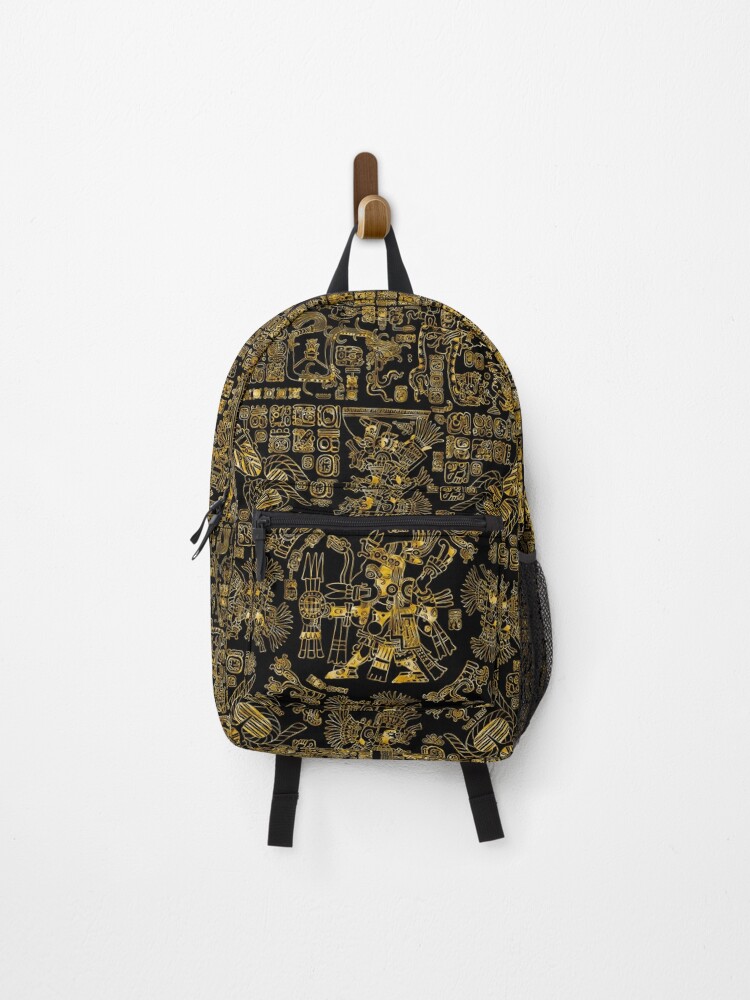 Mayan Spring GOLD Backpack for Sale by GrandeDuc