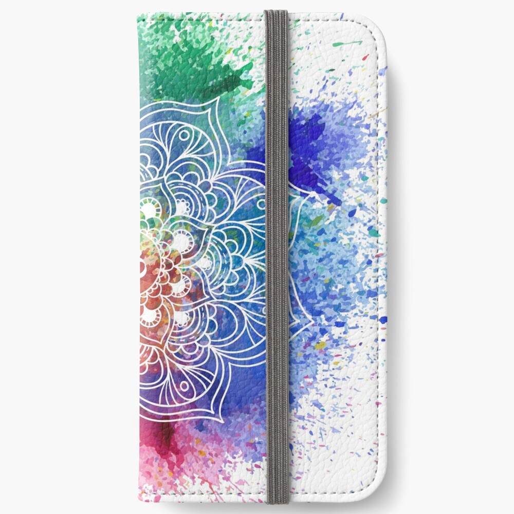 Vista previa del artículo con la obra «Fundas tarjetero para iPhone», diseñado y vendido por weloveboho.