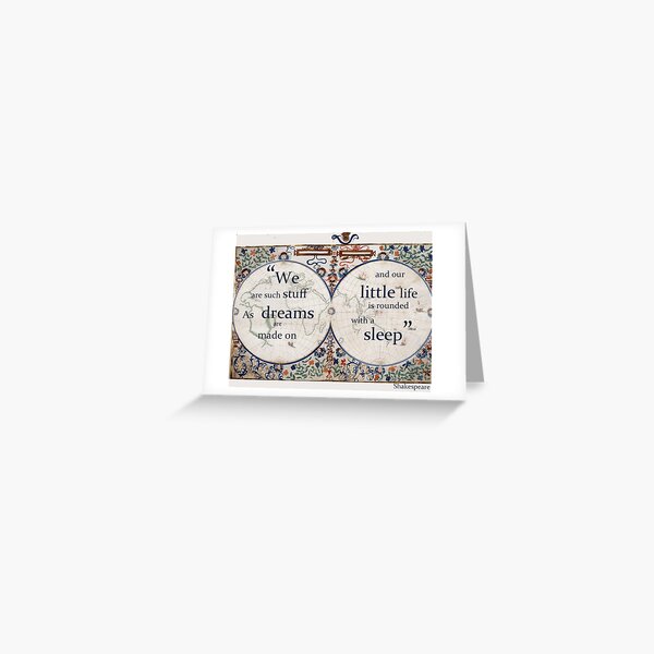 Life as we know it Greeting Card