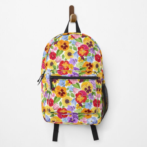 Item preview, Floral pattern with bright colorful wild flowers. designed and sold by Naddya.