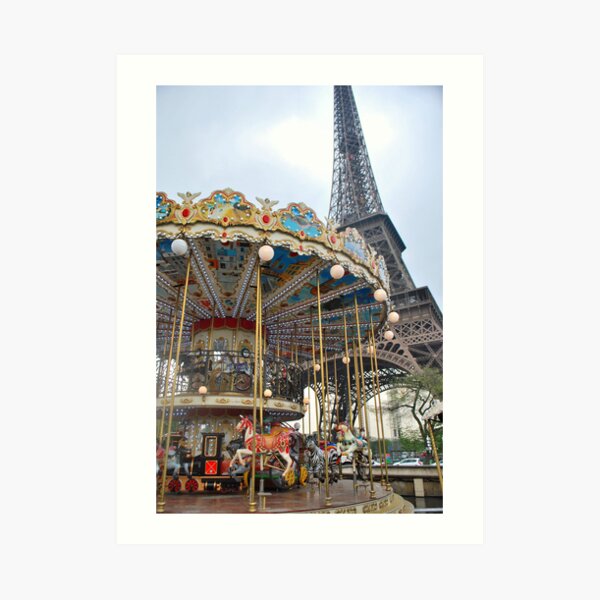 A Beautiful Day in Paris Art Print