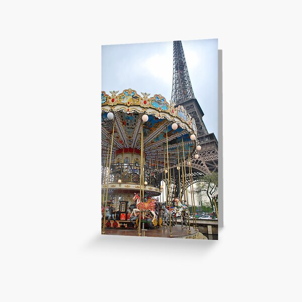 A Beautiful Day in Paris Greeting Card
