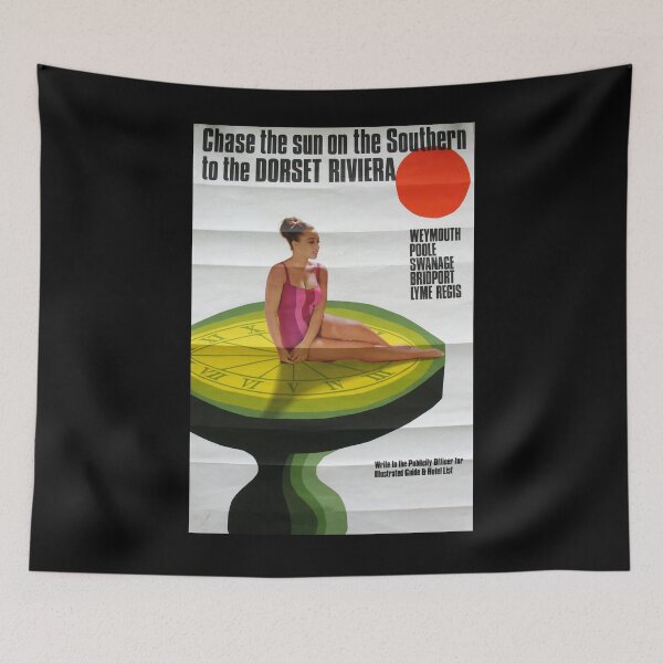 Item preview, cartel ferroviario Dorset designed and sold by stickart-marek.